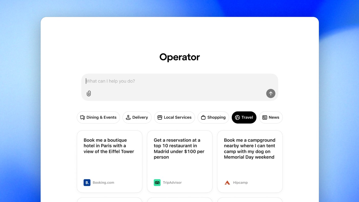Агент Operator від OpenAI стає загальнодоступним