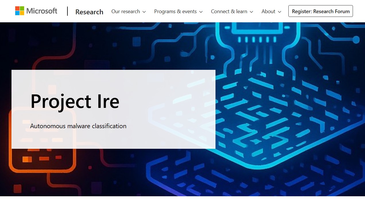 Microsoft представила Project Ire — систему зворотного інжинірингу шкідливого ПЗ
