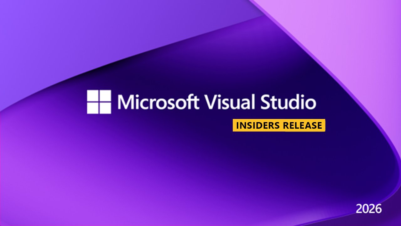 Microsoft випустила інсайдерську збірку Visual Studio 2026
