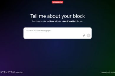 WordPress випустила інструмент для розробки Telex
