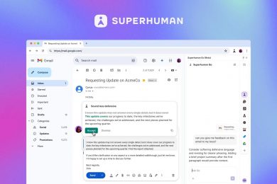 Єдиноріг з українським корінням Grammarly отримав нову назву Superhuman і запустив ШІ-помічника
