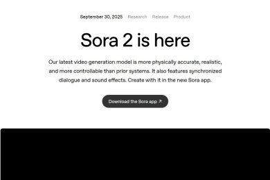 OpenAI випустила Sora 2 — найбільш потужний інструмент генерації відео та аудіо