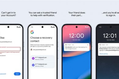 Нова функція Google Recovery Contacts дозволяє відновити доступ до акаунту через друзів або родичів