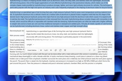 Microsoft додає в Блокнот підтримку таблиць та нові функції штучного інтелекту