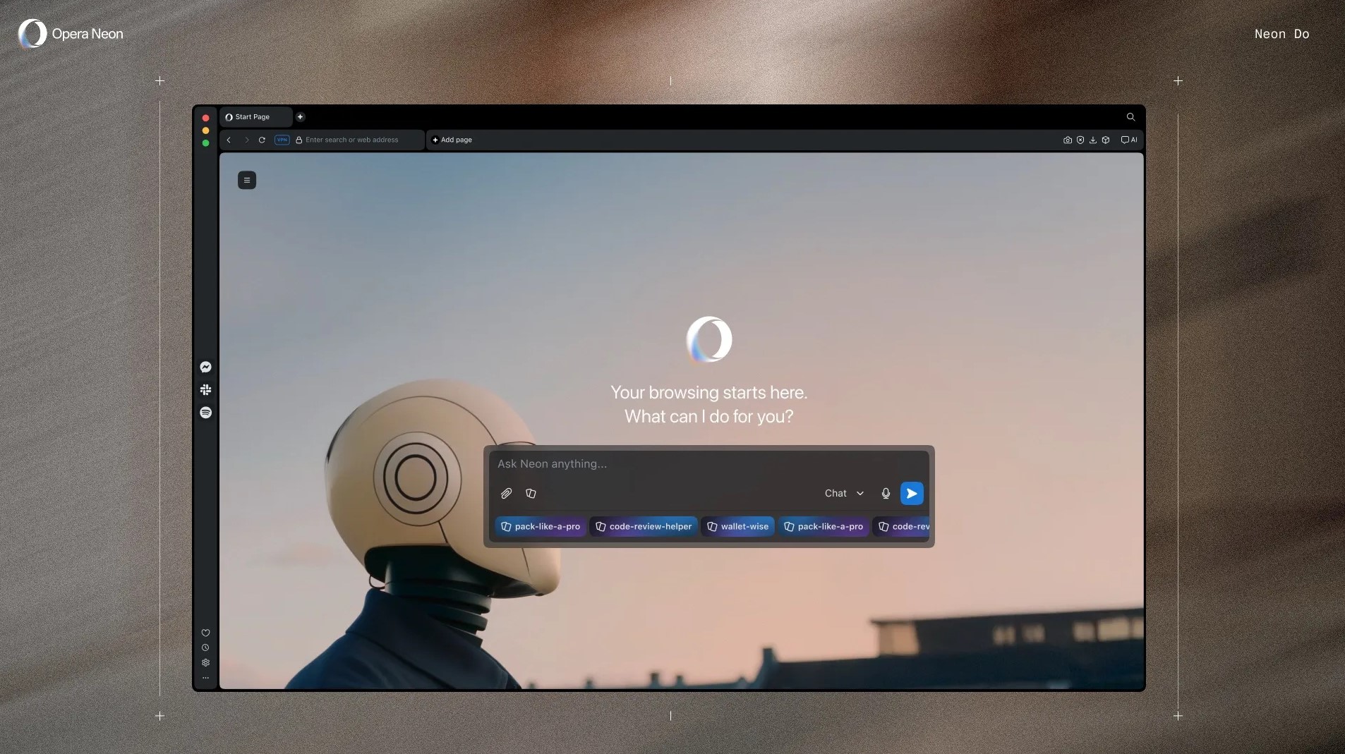Opera хоче, щоб ви платили за браузер Neon $20 на місяць