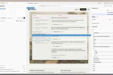 Cursor випустив візуальний редактор веб-додатків