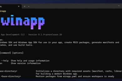 Microsoft представляє новий інструмент WinApp CLI, який спрощує розробку програм для Windows
