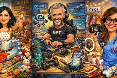 Новий вірусний тренд: ChatGPT створює карикатури на власника акаунту на основі його запитів