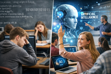 Студенти більше не хочуть вчитить на факультетах інформатики. Але не проти вивчати штучний інтелект