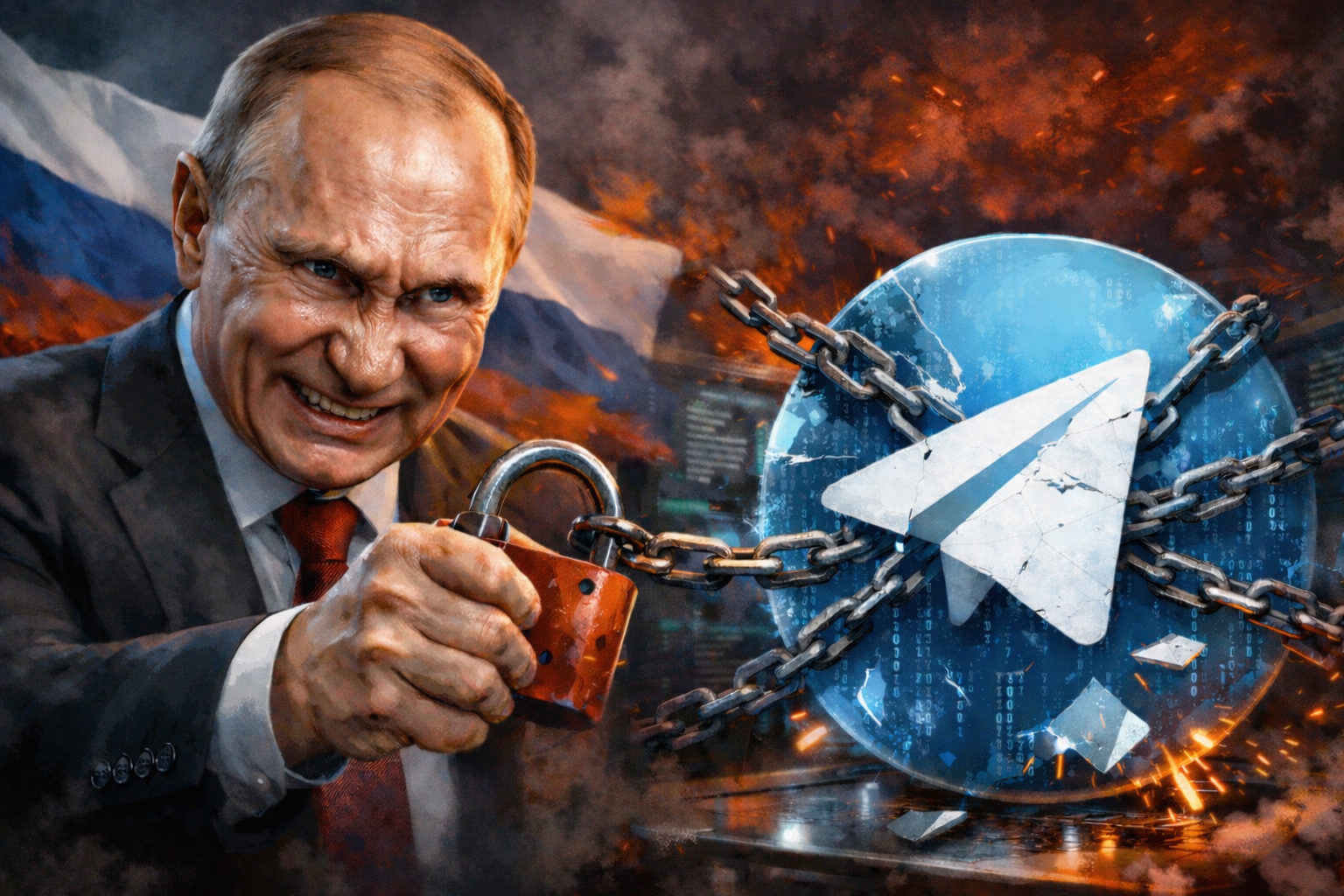 «Заблокувати контент з України»: Кремль нарешті озвучив головну вимогу до Telegram