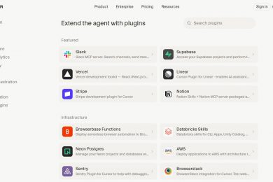 У редактор коду Cursor додали маркетплейс готових плагинів та асинхронні субагенти