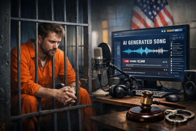 5 років ув'язнення: американця визнали винним за веб-трансляції згенерованих ним пісень