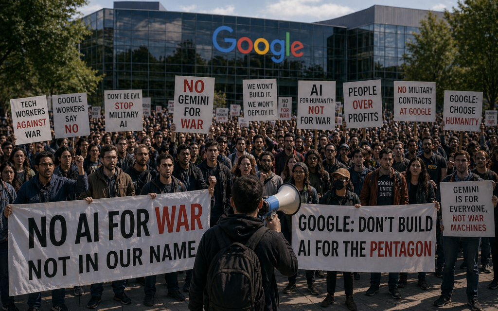 Протести в Google: топові розробники відмовляються працювати на Пентагон