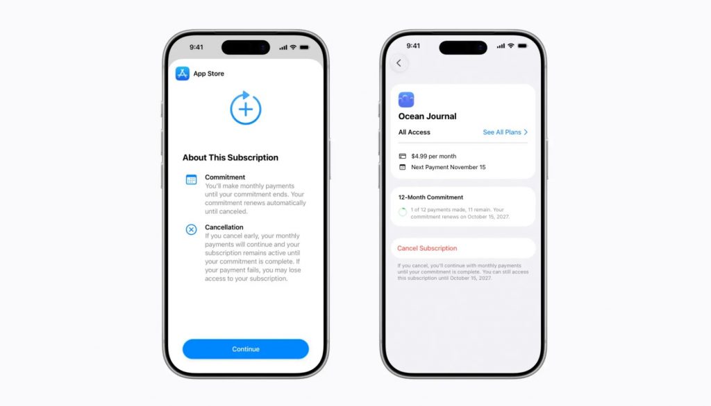 Програма «в кредит»: в App Store з’являться підписки з річним зобов’язанням