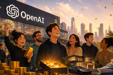 Лотерейний квиток за $30 млн: як робота в OpenAI зробила сотні людей мільйонерами