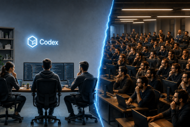 Розробка без бюджетних обмежень: троє людей і сто агентів Codex проти 70 сеньйорів