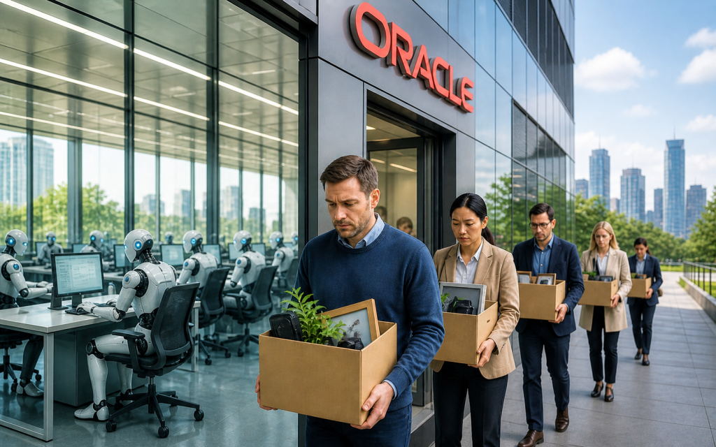 «Ти просто рядок у таблиці»: як Oracle звільняє людей заради штучного інтелекту