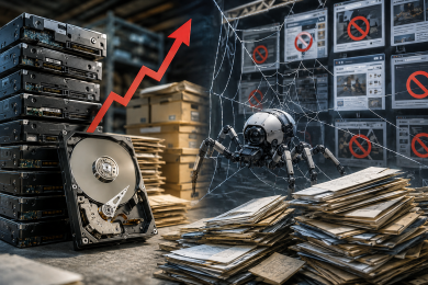 Архівувати дані все складніше: HDD подорожчали, сайти блокують пошукових ботів