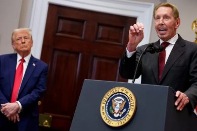 Засновник і CEO Oracle Ларрі Еллісон у Білому домі