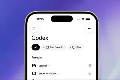 Ваш ноутбук працює, поки ви в кафе: Codex тепер можна керувати з мобільного додатку ChatGPT