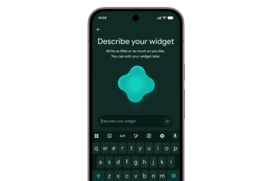 Google: віджети для Android тепер можна створювати за допомогою текстових запитів