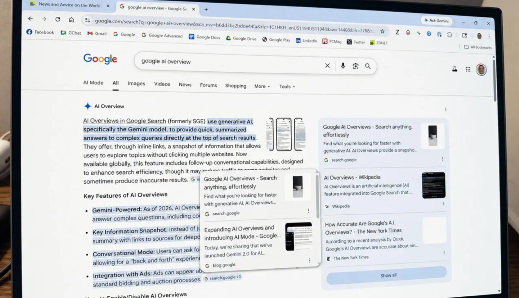 Google оновлює AI Overviews: цитати з соцмереж, підписки та попередній перегляд сайтів