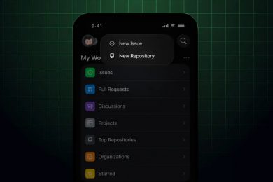 Нова версія GitHub Mobile дозволяє створювати репозиторії зі смартфона